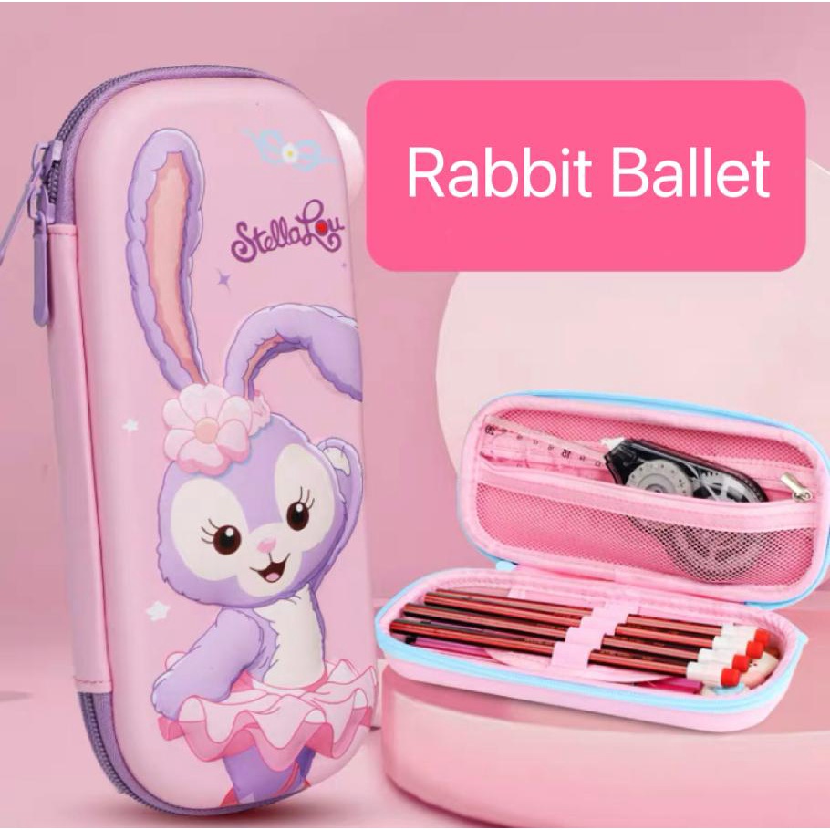 

(No Box) Kotak Pensil 3D Anak Perempuan 3 Layers Waterproof Hampers Kado Ultah