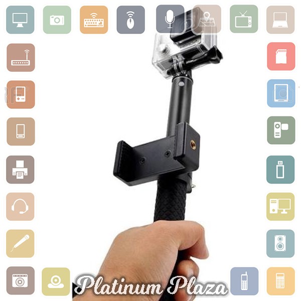 Clamp Smartphone Universal untuk Tongsis - 160702 - Black`61IATK-