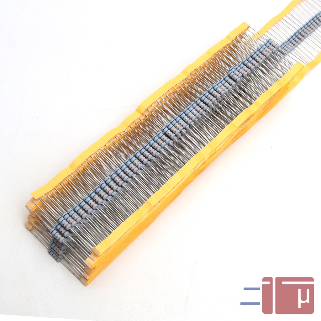 x10 Resistor 6R8 6.8 Ohm 1W Metal Oxide 5% Taiwan Kaki Tembaga