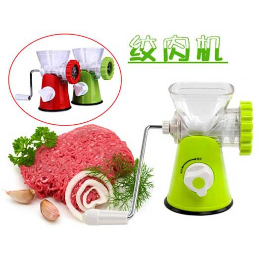 Meat Grinder manual penggiling giling daging sayuran buah pasta mincer