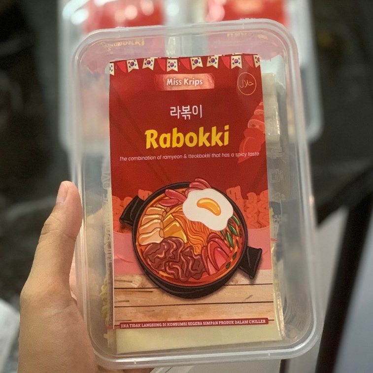 

Rabokki Mozarella / Rabokki Ramen Topokki Halal