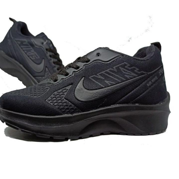 Keluaran Terbaru.. SEPATU ANAK SD KELAS 1 2 3 4 5 6 SNEAKERS SEKOLAH NIKE AIR HITAM POLOS PRIA WANIT