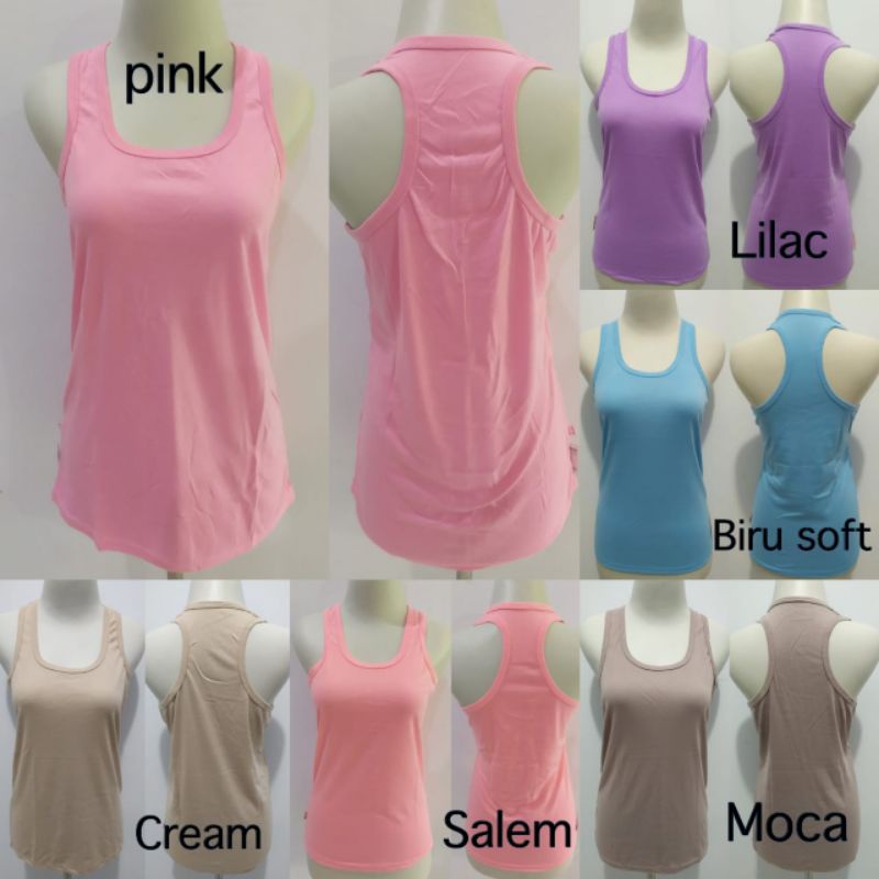 TANKTOP AGNES - TANKTOP KOREA - KAOS DALAMAN SUPER SOFT