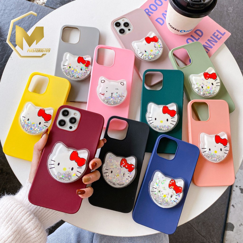 SOFTCASE POPSOCKET GLITTER CANDY XIAOMI REDMI 4A 4X 5A 5 5+ 5X MI A1 MA1574