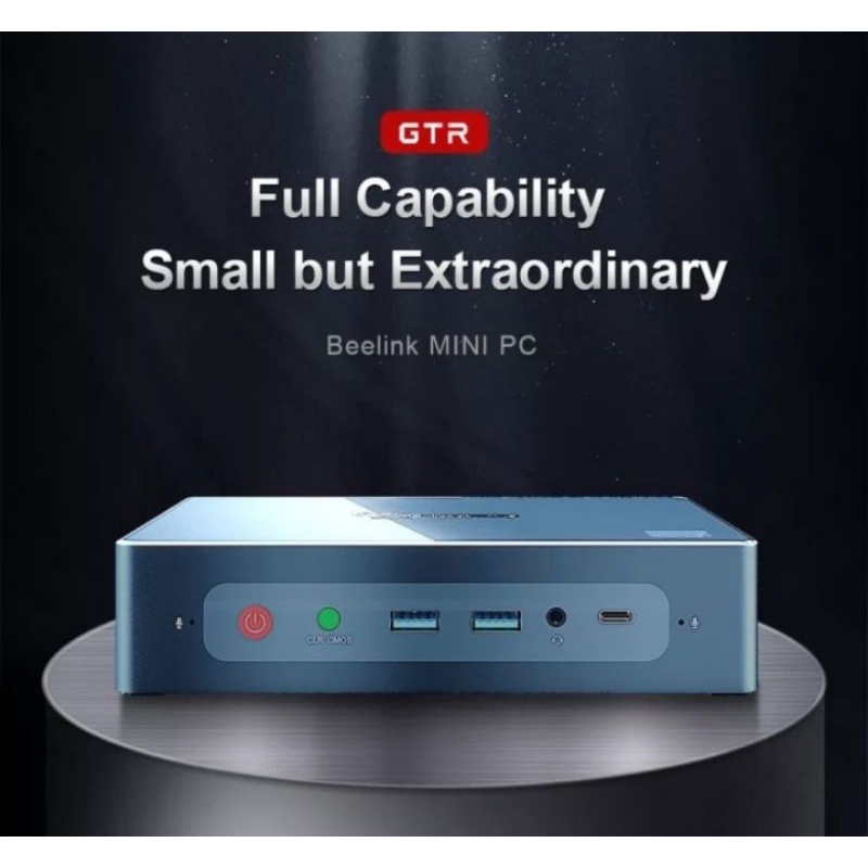 Mini PC Beelink GTR AMD Ryzen 5 3550 Windows 11 Pro