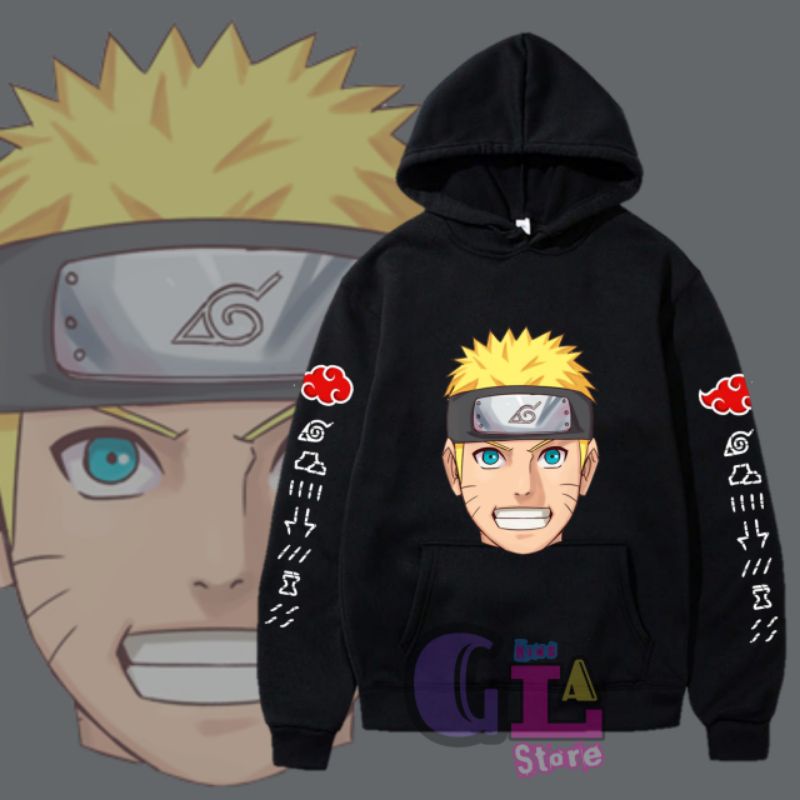SWEATER HOODIE ANAK ANIME NARUTO/HOODIE NARUTO
