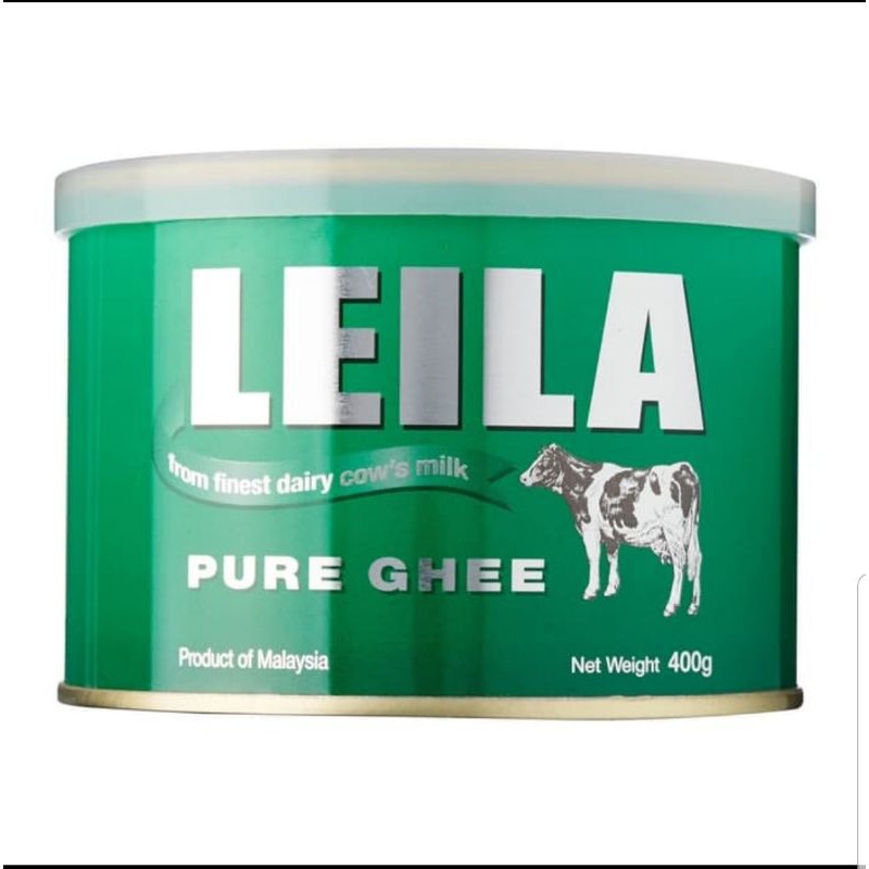 Minyak Samin Pure Ghee Asli Butter Impor Halal 400 gr Merk Leila