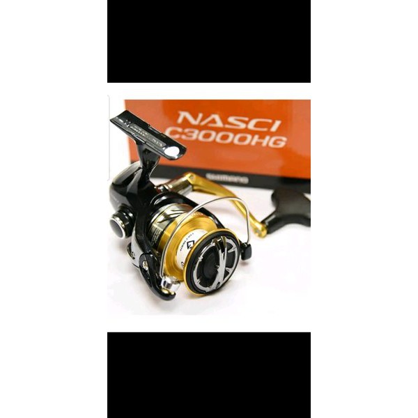 reel shimano nasci 3000 hg fb