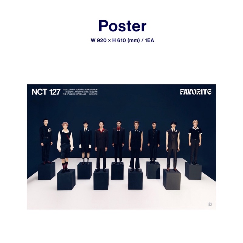 SALE NCT Universe Sticker Favorite Seoul City Sticky Classic Catharsis Poster Official