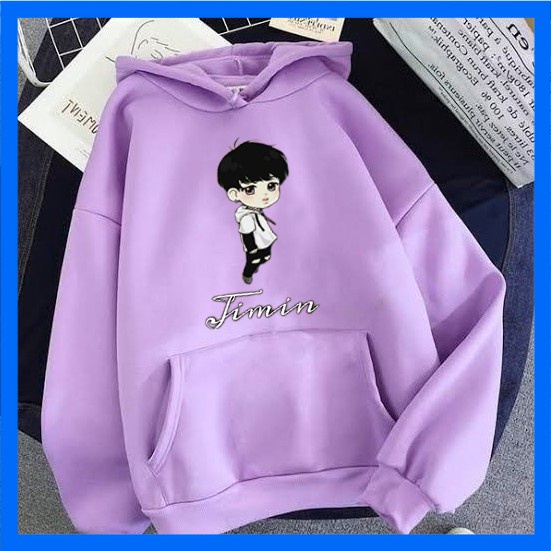 Sweater anak perempuan BTS  ANIME  LILAC  Jaket anak baju anak perempuan