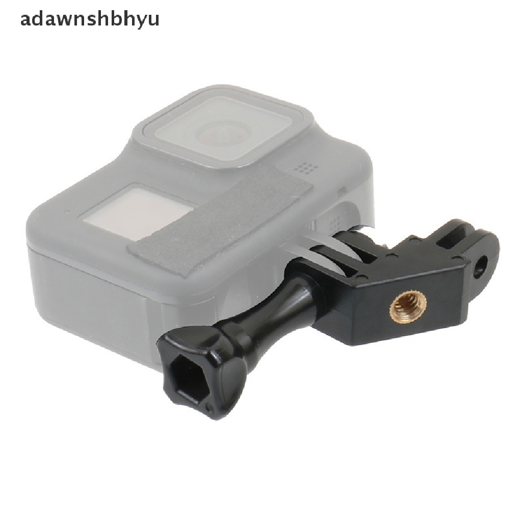 Adawnshbhyu Adaptor Arah 90derajat Dudukan Siku Dengan Sekrup Jempol Untuk GoPro Hero9 /8/7 /6