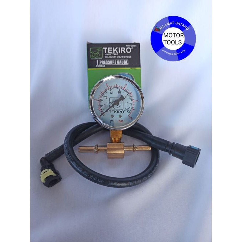 Jual Fullpump tester Pressure gauge alat ukur tekanan fuel pump Rotak