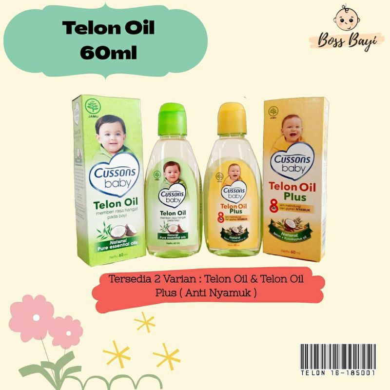 Cussons telon oil minyak telon cusson 60ml