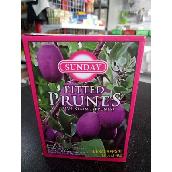 

Pitted prunes sunday buah plum kering 310gr