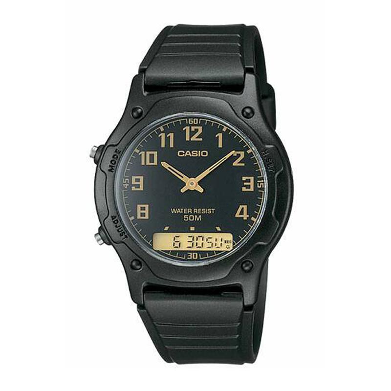 CASIO ORIGINAL AW-49H-1B AW 49H 1B 49 H AW49 JAM TANGAN PRIA RS JAM DUNIA JAMDUNIA
