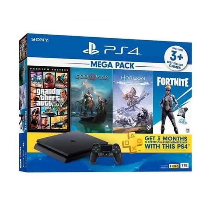 PS4 SLIM 1TB MEGA PACK 2 PS4 SLIM 1TB MEGAPACK 2 PS 4