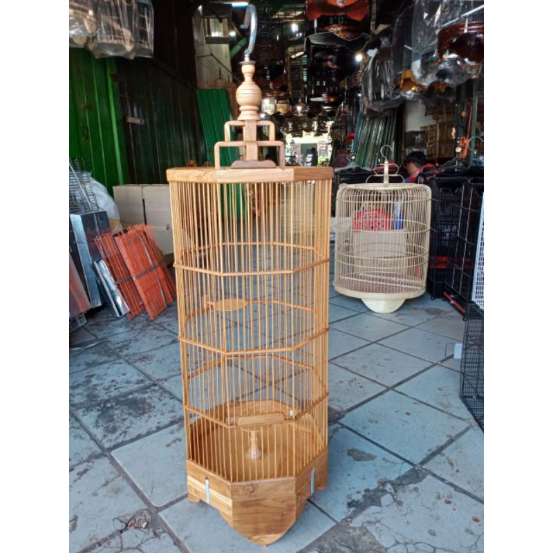 Sangkar Branjangan Pernis Murah