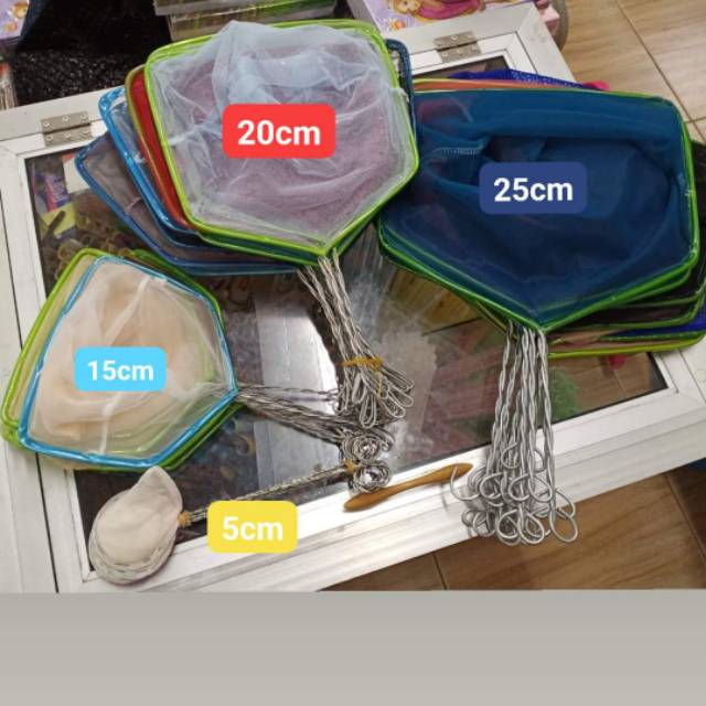 serokan ikan 5cm - 25cm