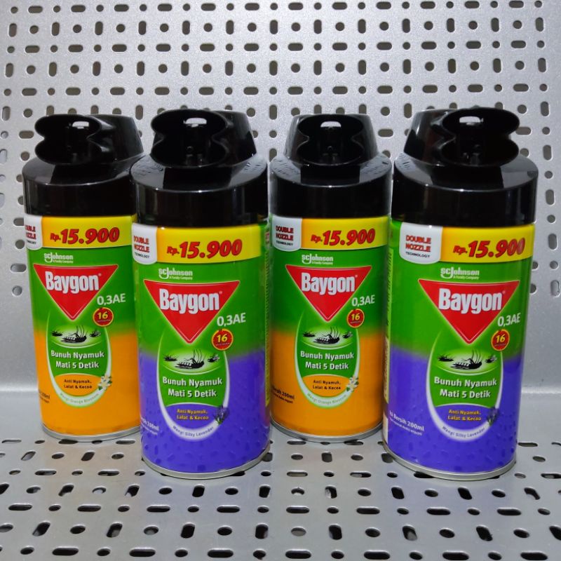 Baygon 200 ml / Baygon semprot 200 ml / Baygon spray 200ml / Baygon / Obat nyamuk baygon