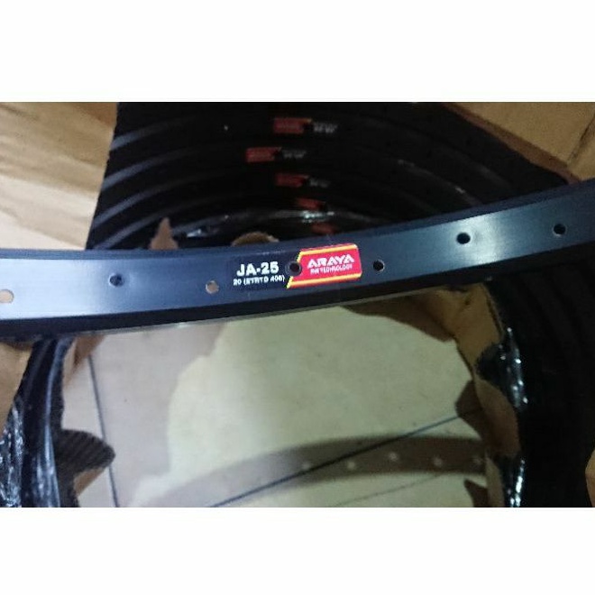 rims velg sepeda bmx 20 murni 36 hole tapak lebar 3cm araya JA25