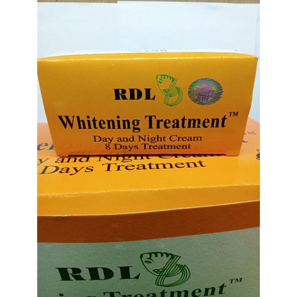 CREAM RDL 8 HARI ORIGINAL // Whitening Treatment Day &amp; Night Cream Satuan