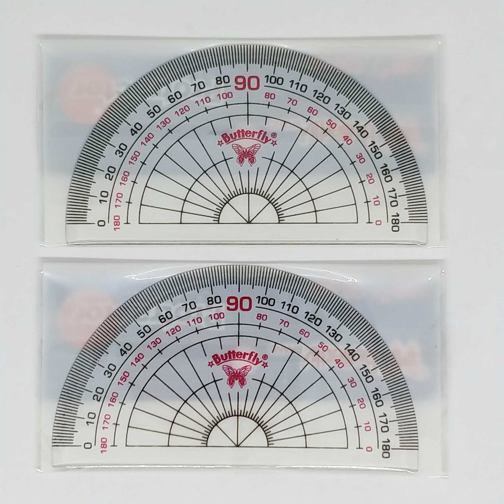 

Pengaris Busur 180° - Tebal Panjang 10 cm