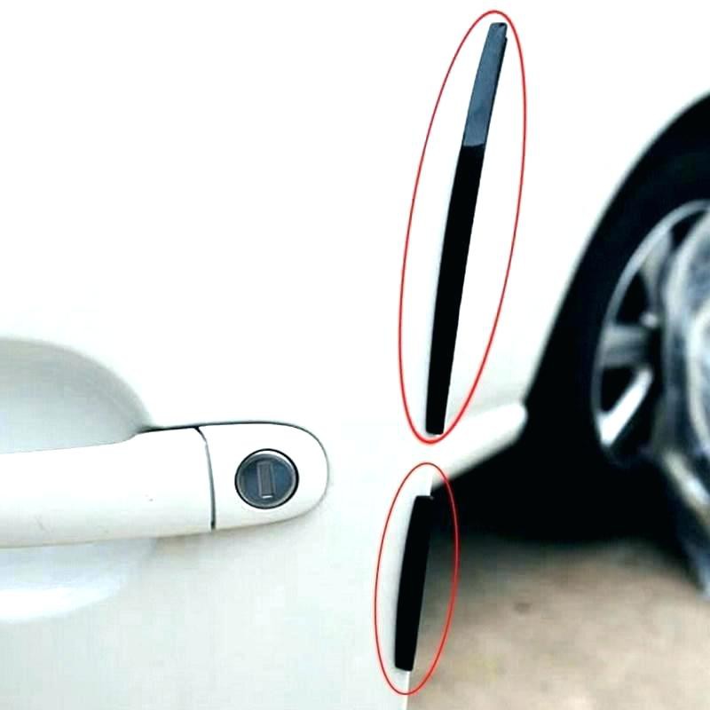 SLIM DOOR GUARD PELINDUNG PINTU CAR DOOR bumper strips PROTECTOR ISI 8 PCS