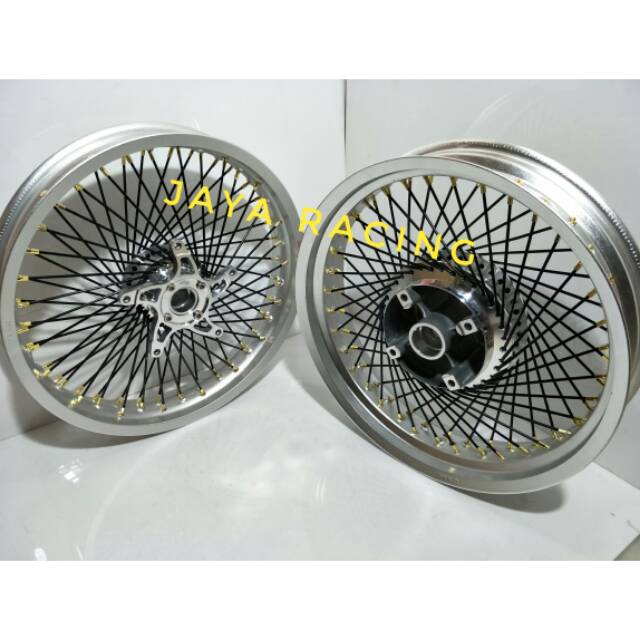 Sepaket velg ring 17 tapak lebar 350 250 custom vixion new vixion lama paket komplit
