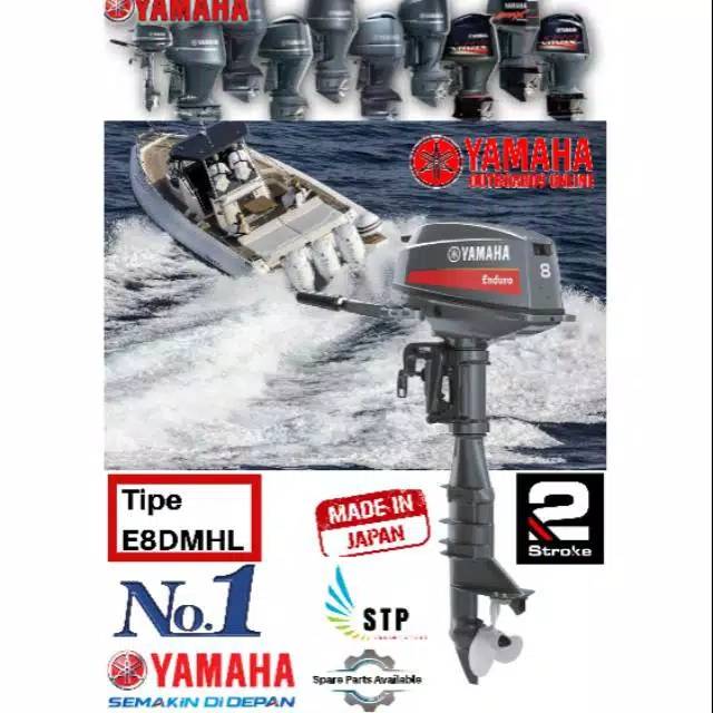 Mesin tempel autboard 8hp 2tak yamaha