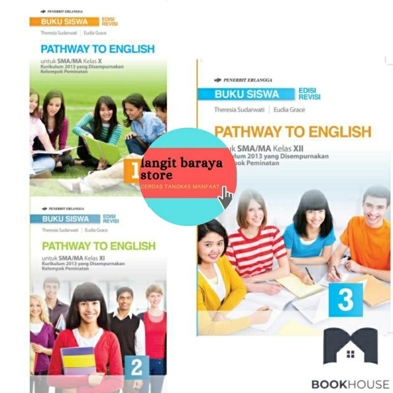 Jual PATHWAY TO ENGLISH SMA KELAS 10 11 12 K13N ORIGINAL ERLANGGA ...