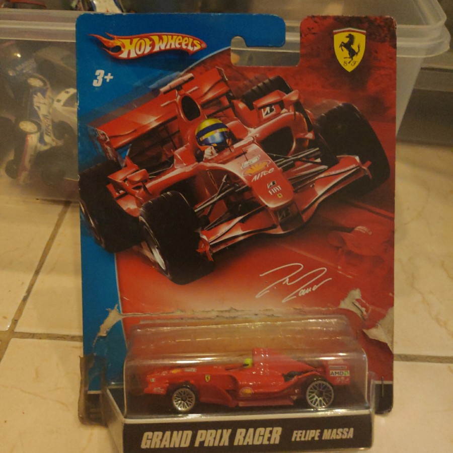 Hot Wheels Grand Prix racer Ferrari F1 Felipe Massa 2007