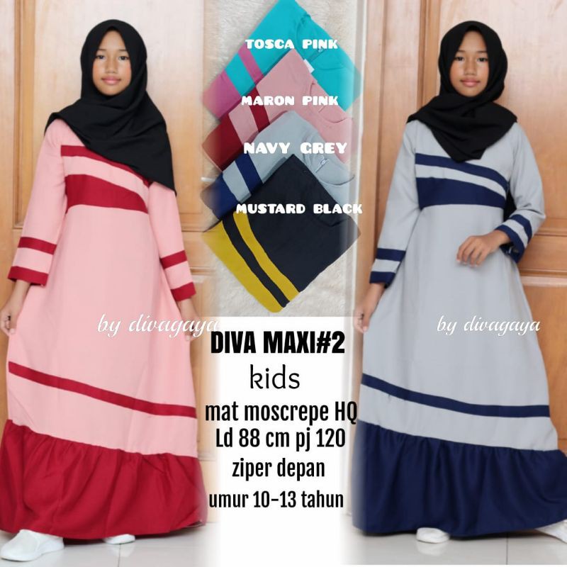 GAMIS ANAK TANGGUNG UMUR 10-13 TAHUN