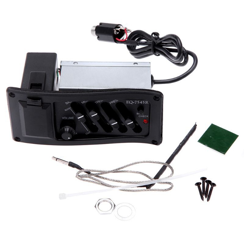 Preamp Spul Pickup Gitar Akustik ke Elektrik