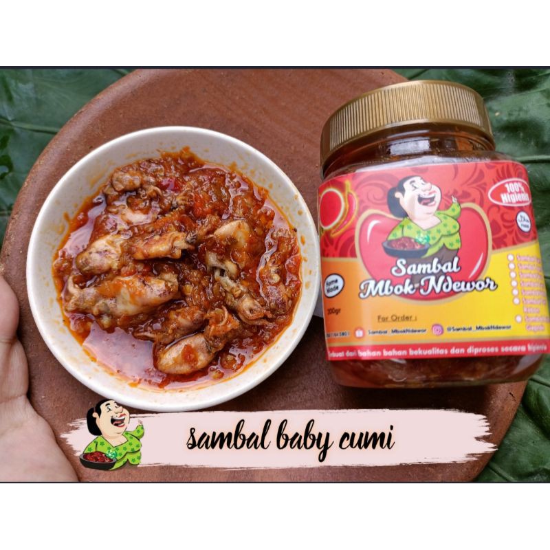 

Sambal Cumi kemasan 200gr