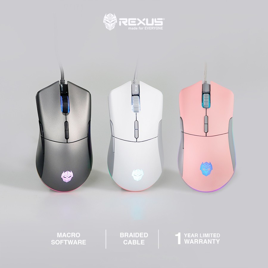 Rexus Xierra X15 RGB Gaming Mouse