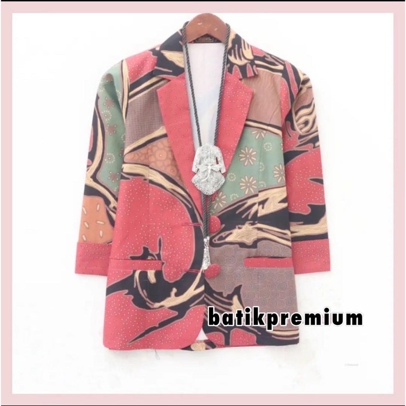 BATIK BLAZER PREMIUM