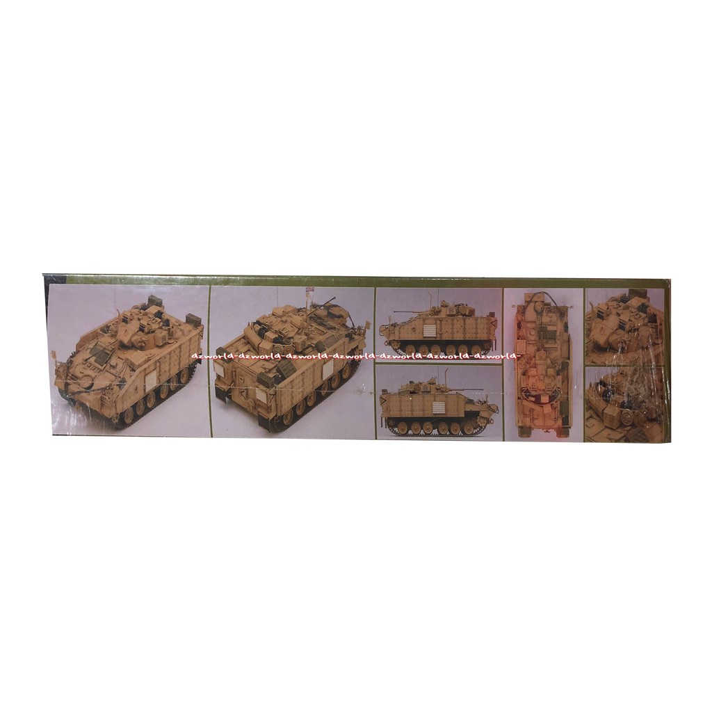 Academy Warrior Mcv IRAQ 2003 Merakit Membuat Tank TNI Model Kit