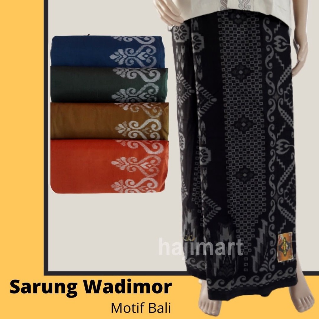 SARUNG WADIMOR MOTIF BALI/ SARUNG DEWASA