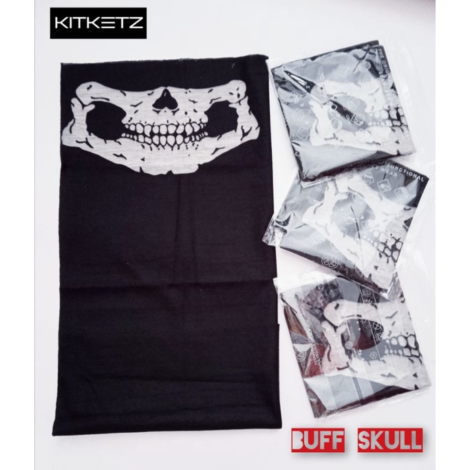 Masker Buff Tengkorak