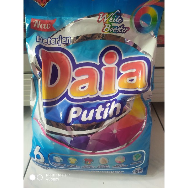 DETERJEN BUBUK / DAIA 1,8kg all varian / SABUN CUCI / SABUN DAIA