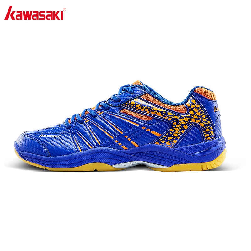 Sepatu Badminton Bulutangkis Kawasaki Badminton Sepatu  Anti Licin Sport Sepatu Tenis  Pria Wanita S