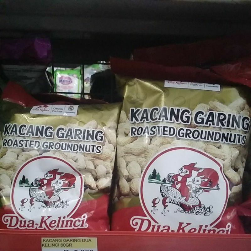 

KACANG GARING ROASTED GROUNDNUTS DUA KELINCI KACANG ASIN KACANG