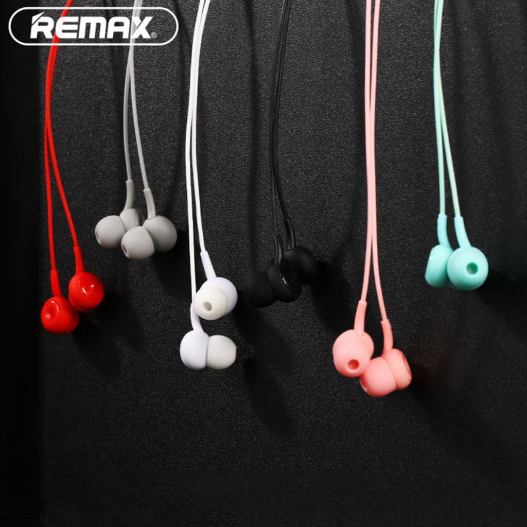 REMAX Concave Convex In Ear Wired Headset Earphone HD Stereo Bass with Mic RM-510