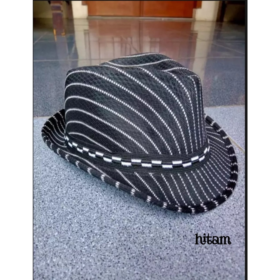 Topi Coboy Fedora Classic Topi Pantai Pria Dewasa