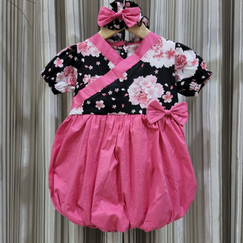 baju bayi perempuan dress balon baby girl