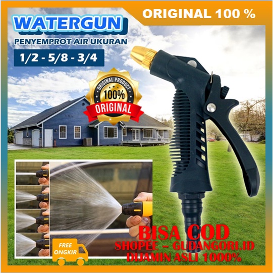 Water Gun Super Keran Air Semprot Watergun Jet Spray Semprotan Air ORIGINAL