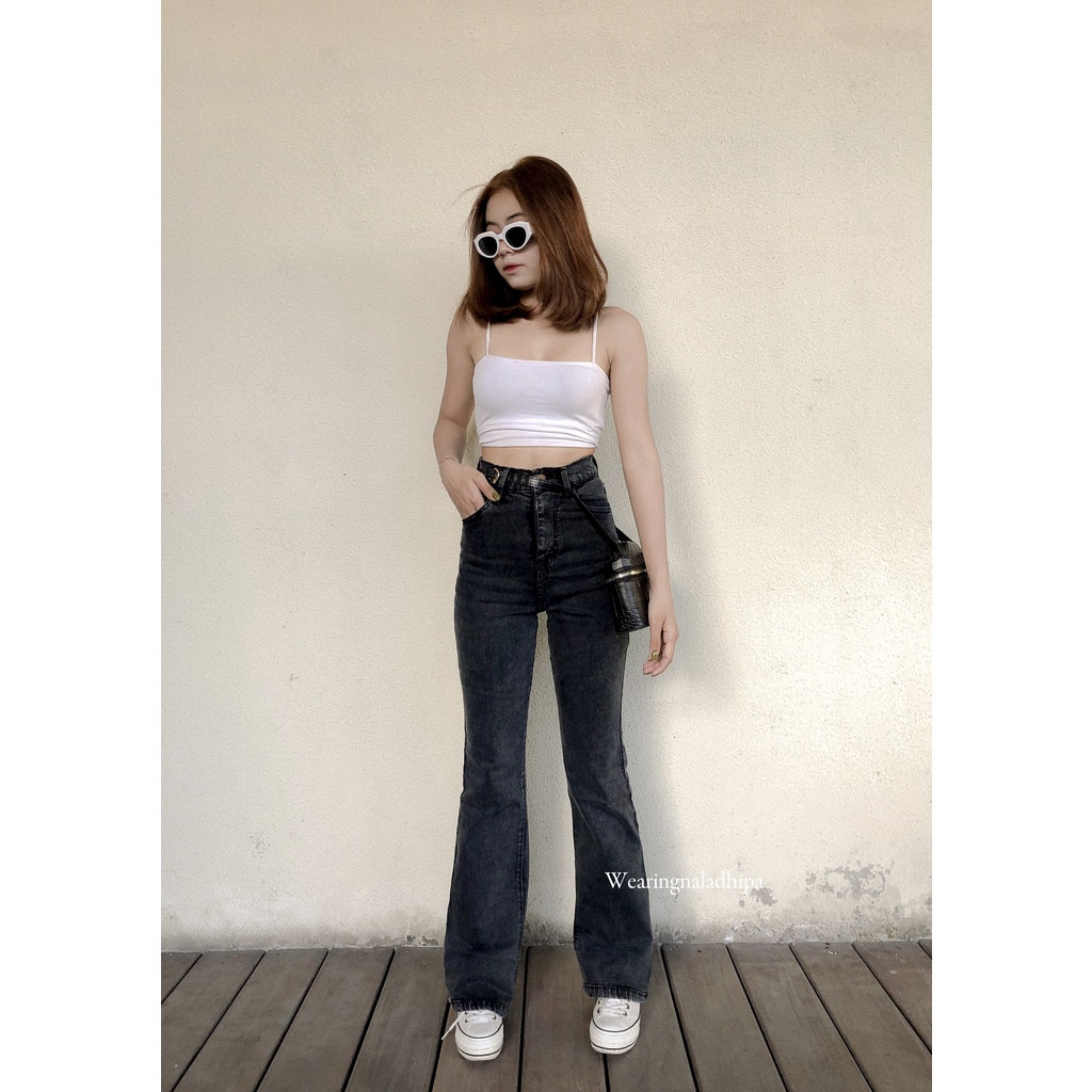 Kezia Cutbray Pants - Highwaist Jeans Cutbray