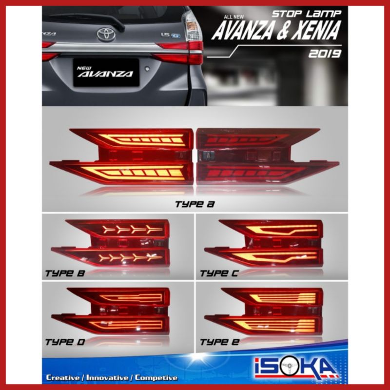 Lampu Variasi Refkektor Avanza Xenia 2019-2021