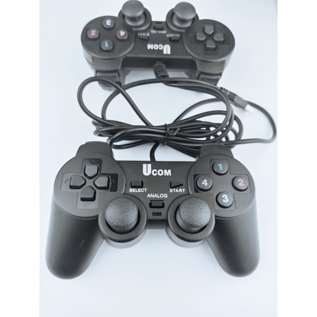 Stick Gamepad Doble Controller USB PC Joystick - Stik komputer - Leptop PC kabel