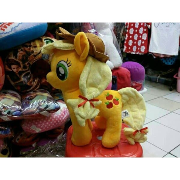 Boneka Pony Apple Jack Spesial Topi
